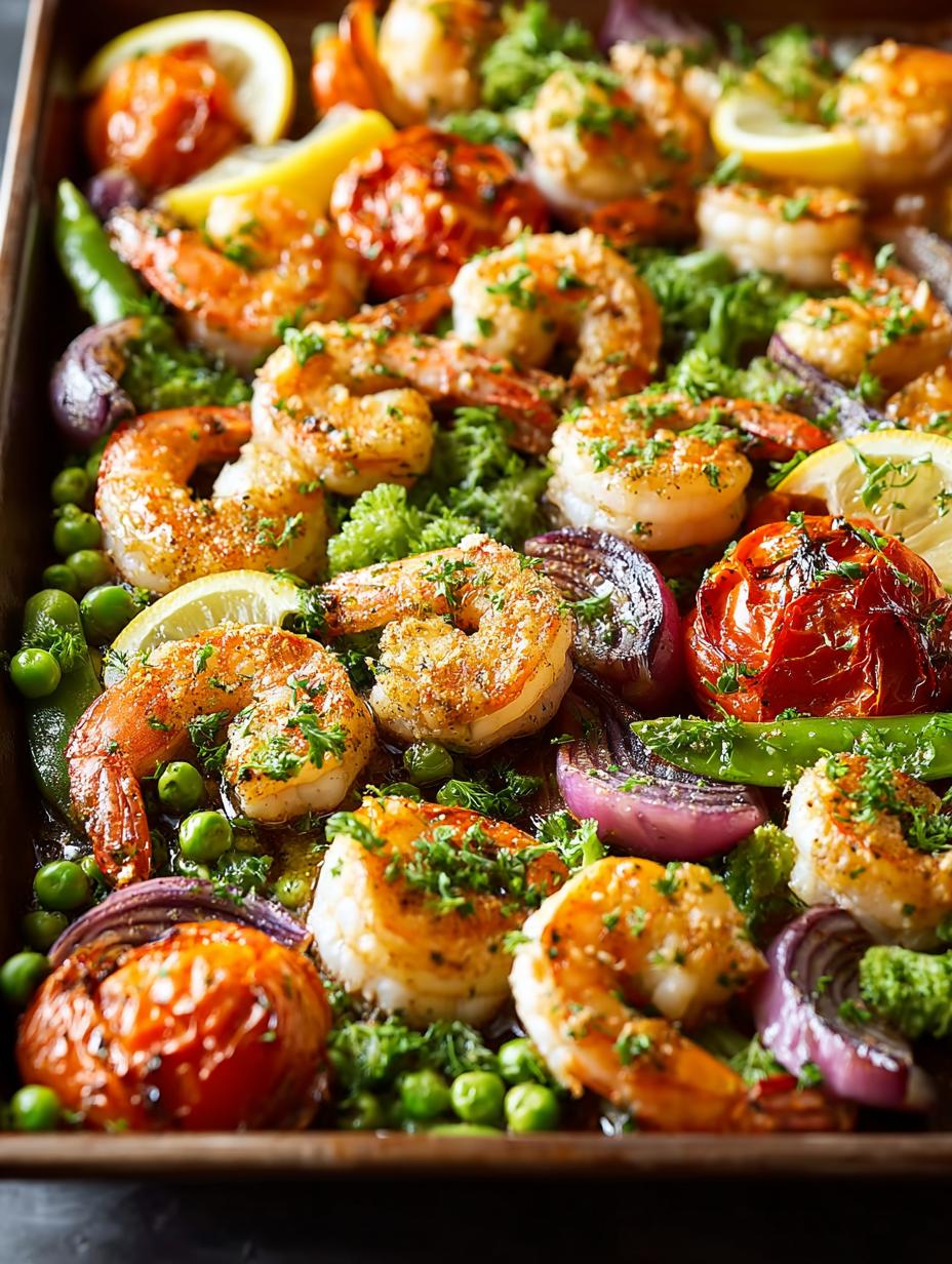Sheet Pan Mediterranean Shrimp: 10-Minute Flavor Delight - Sheet Pan Mediterranean Shrimp - additional detail