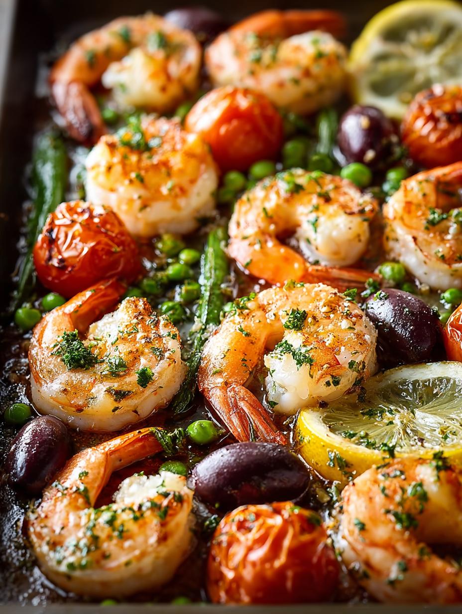 Sheet Pan Mediterranean Shrimp