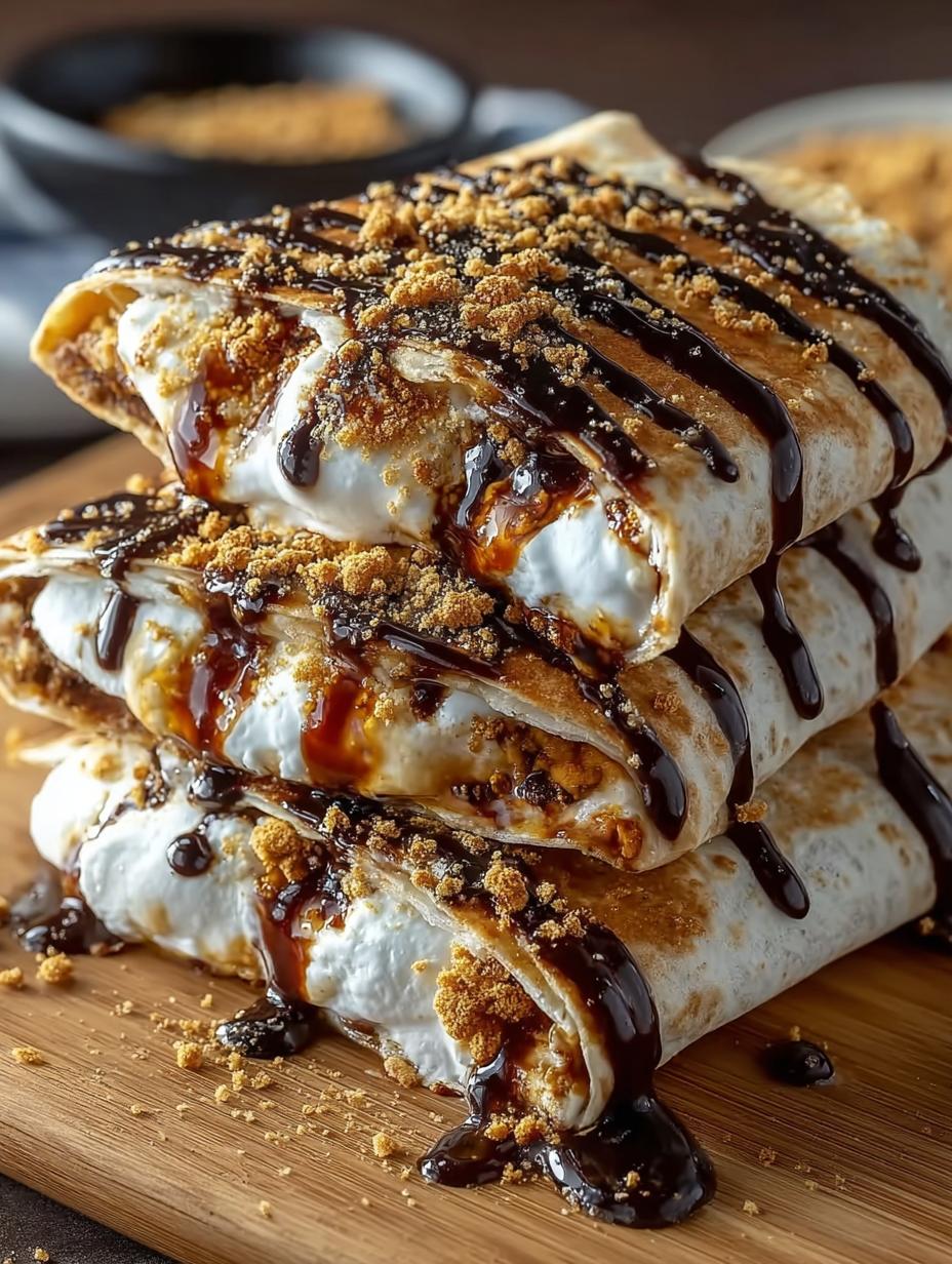 Smores Crunchwrap Ores: 7 Irresistible Dessert Wraps 6 Smores Crunchwrap Ores: 7 Irresistible Dessert Wraps - Smores Crunchwrap Ores - additional detail