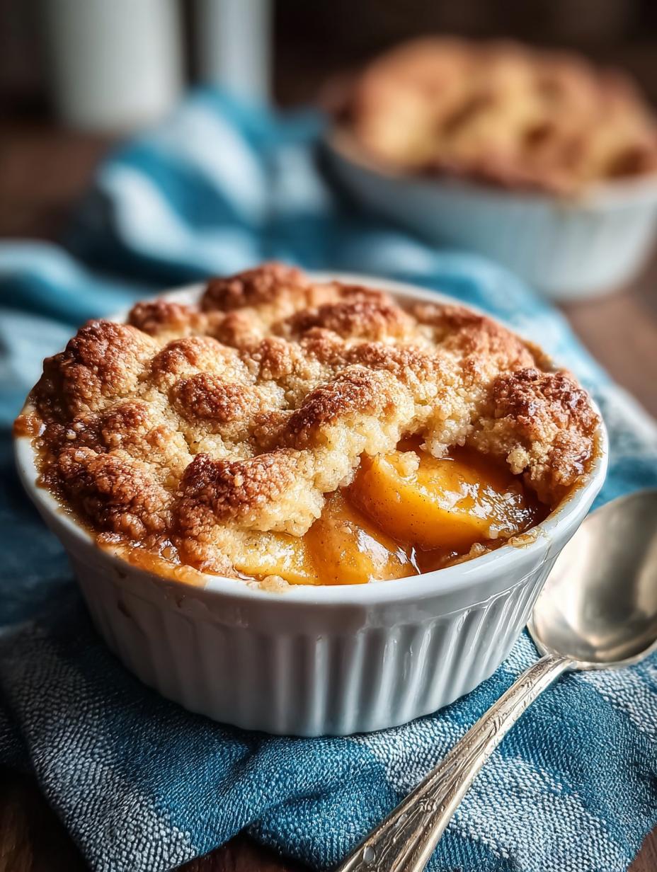 Irresistible Southern Peach Cobbler Recipe That Steals Hearts - Southern Peach Cobbler - additional detail