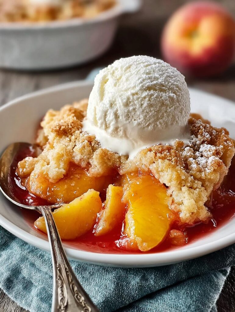 Southern Peach Cobbler