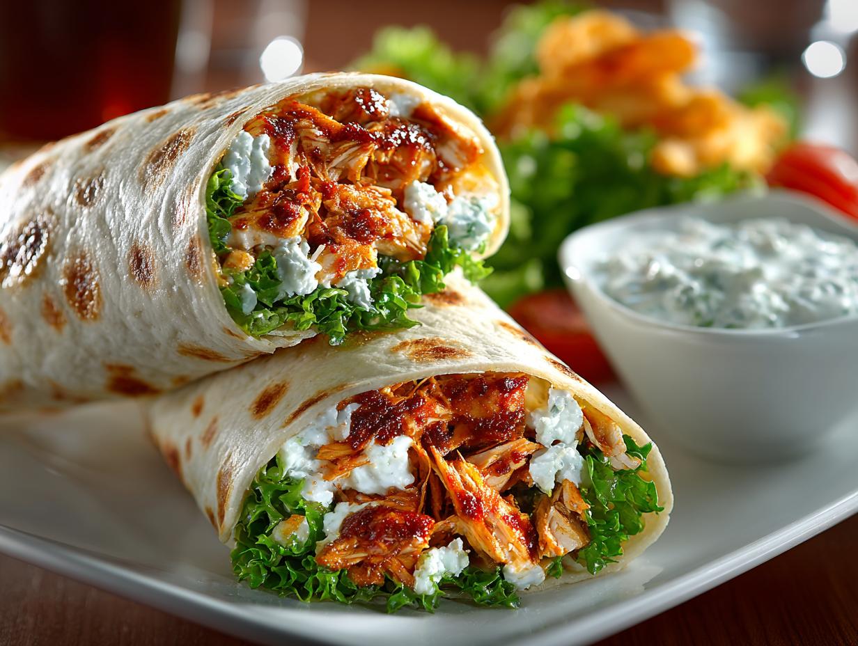 Spicy Buffalo Chicken Wraps: 7 Irresistible Variations - Spicy Buffalo Chicken Wraps - additional detail