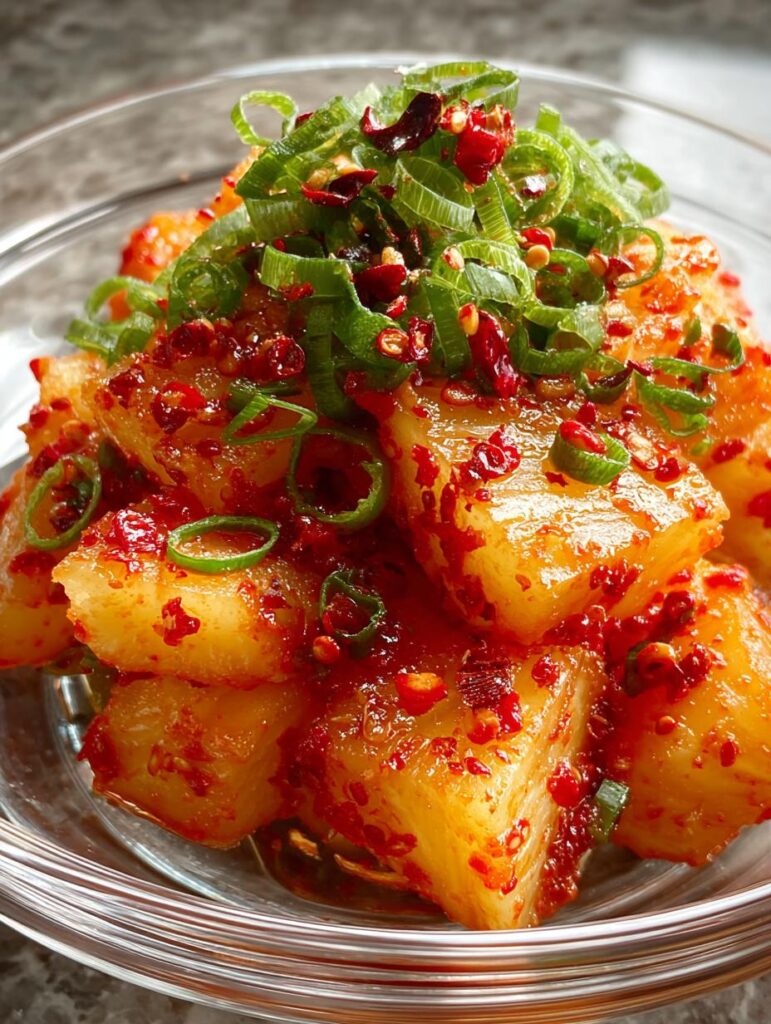 Spicy Pineapple Kimchi Marinade