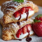 Strawberry Cheesecake Turnovers