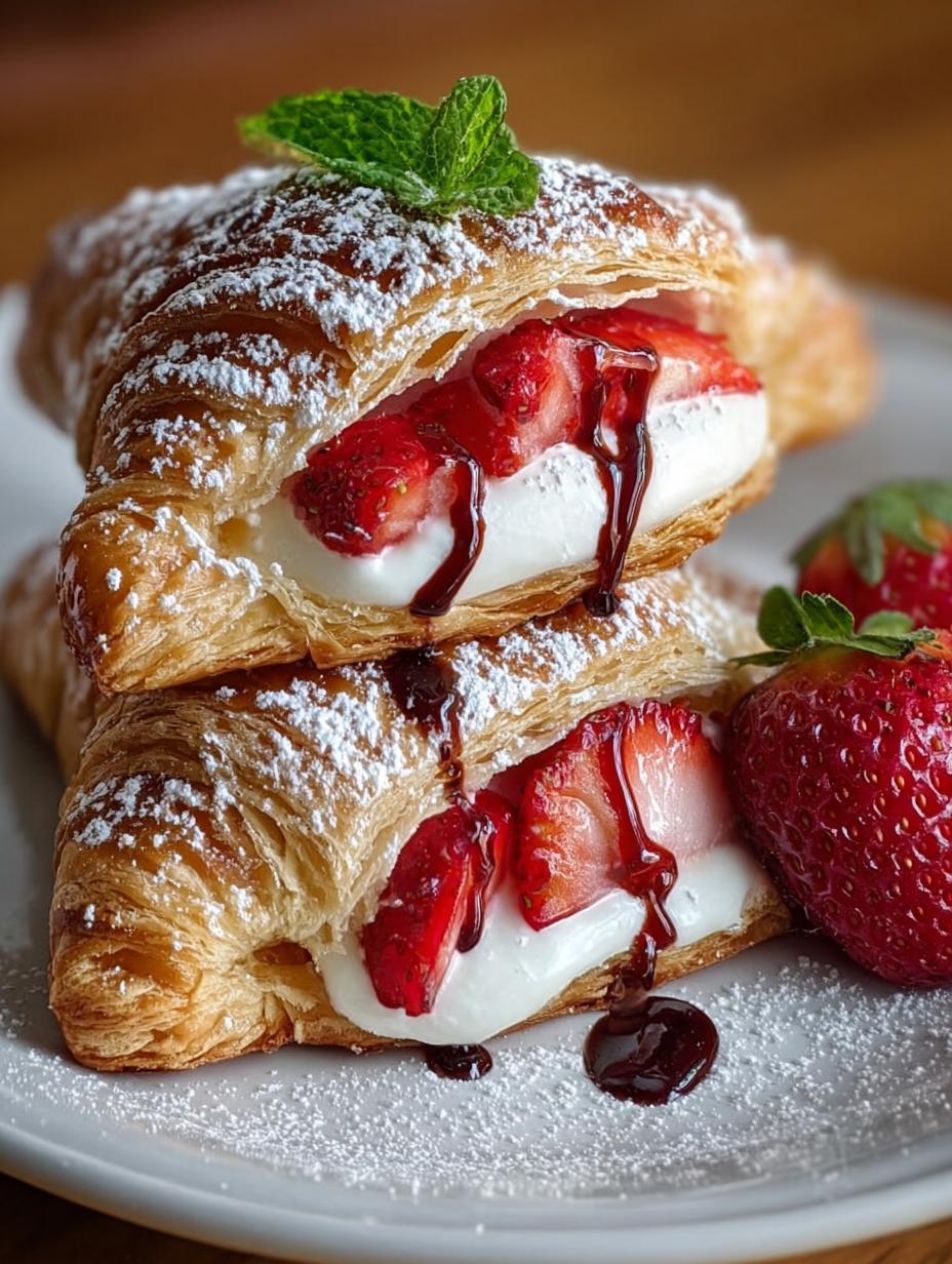 Strawberry Cheesecake Turnovers