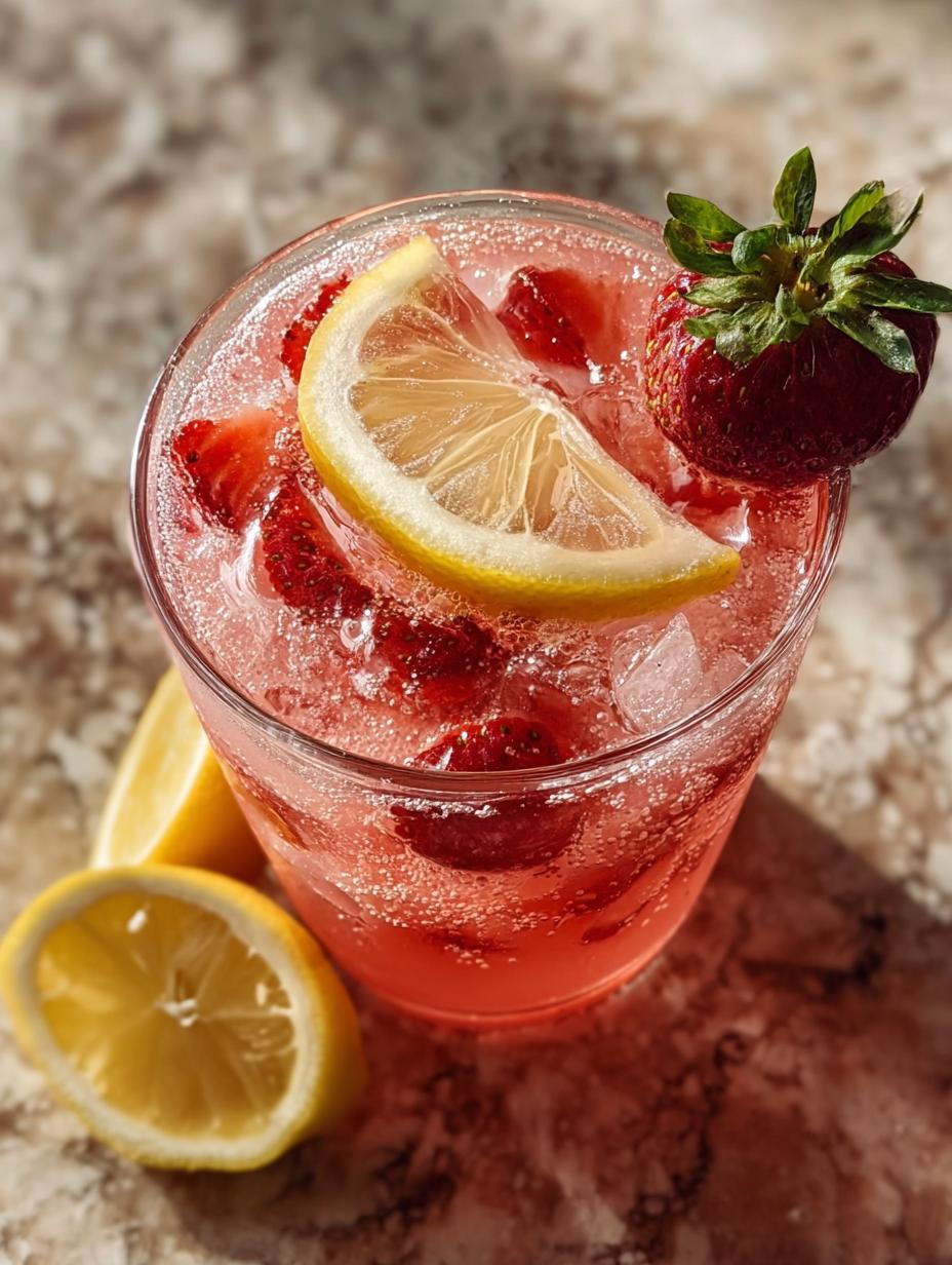 Strawberry Lemonade Refresher: 5 Steps to Ultimate Refreshment - Strawberry Lemonade Refresher - additional detail