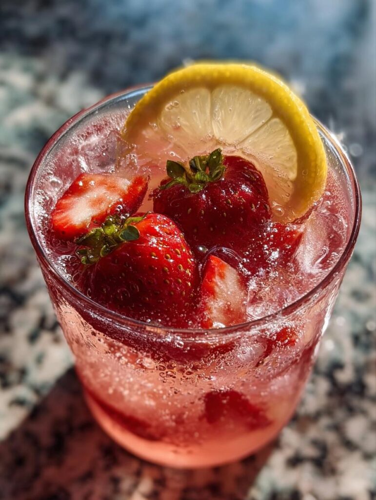 Strawberry Lemonade Refresher