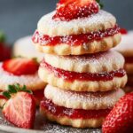 Strawberry Shortbread Cookies
