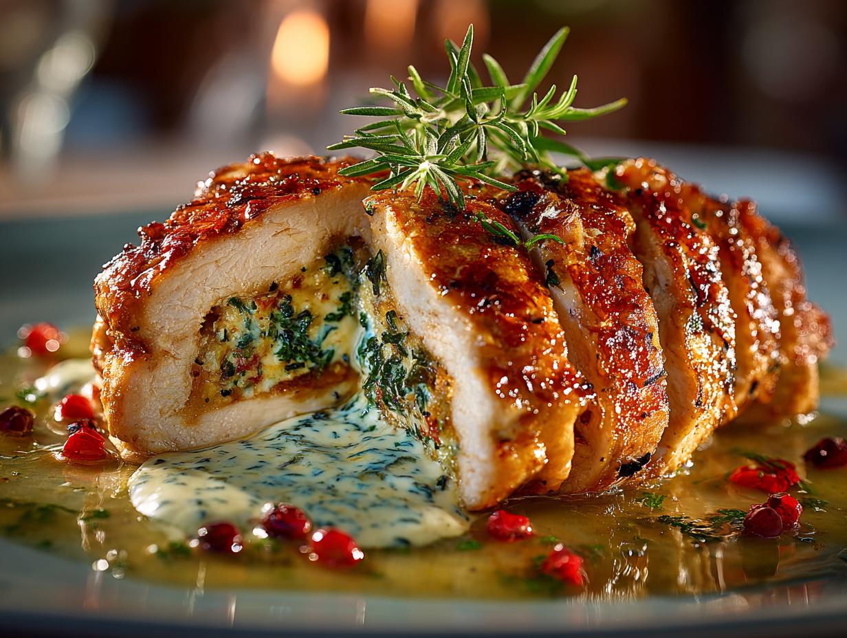 Stuffed Chicken Breasts with