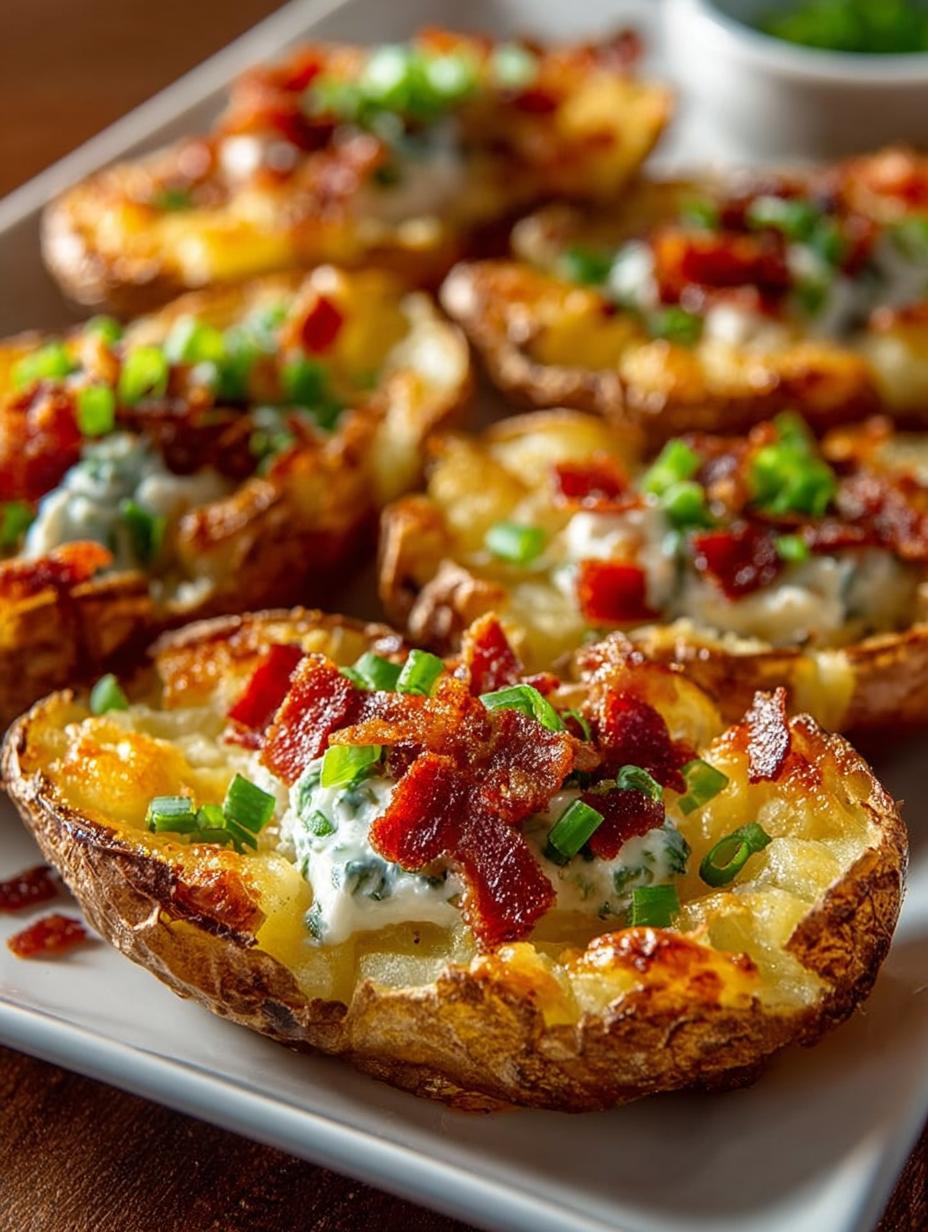 Stuffed Potato Skins