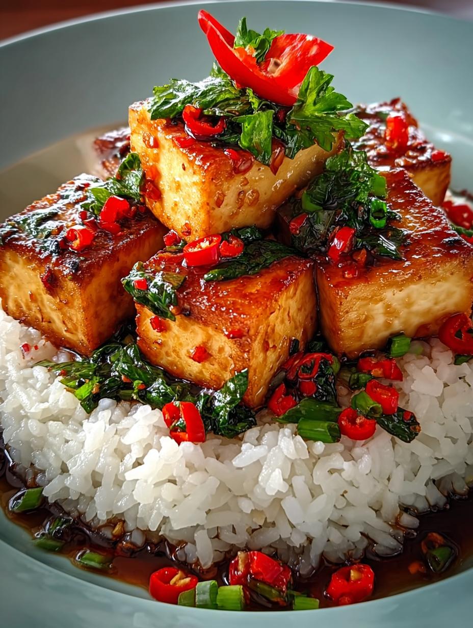 Thai Basil Tofu