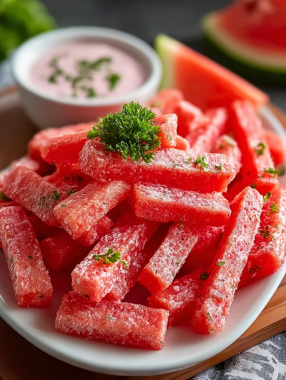 Tiktok Watermelon Fries