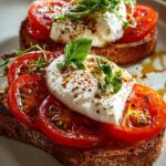 Tomato Burrata Toast