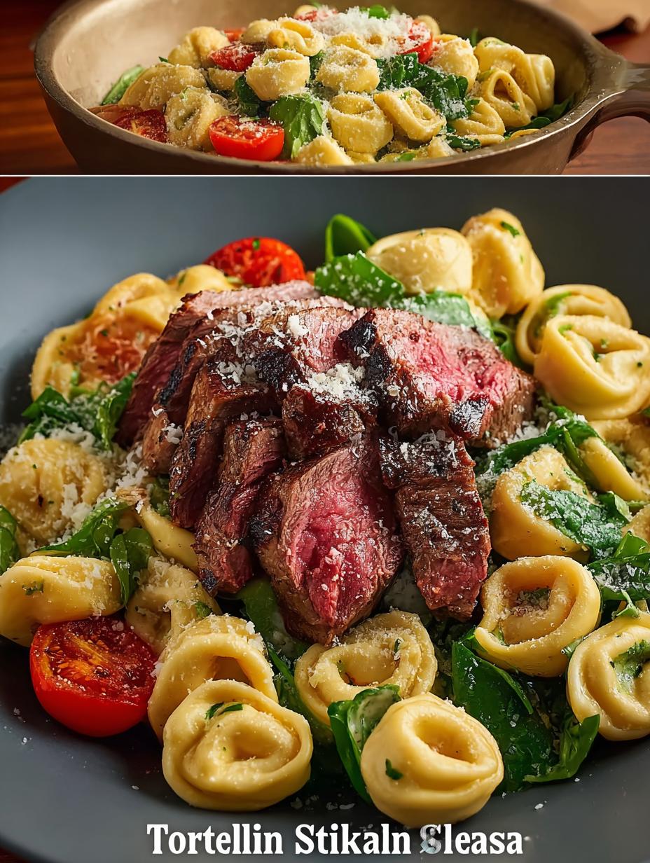 Tortellini Steak Caesar