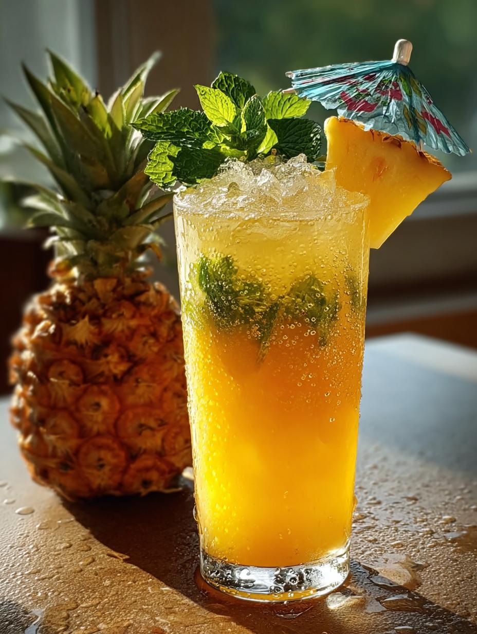 Tropical Pineapple Mocktail Refreshing: 5 Steps to Bliss - Tropical Pineapple Mocktail Refreshing - main visual representation