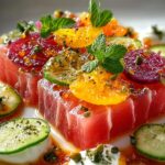 Tuna Crudo with Citrus