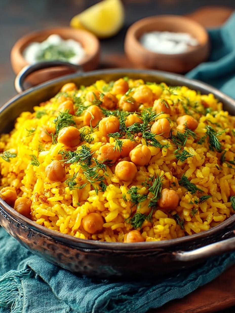Delicious Turmeric Rice with Chickpeas: 7 Easy Steps - Turmeric Rice with Chickpeas - additional detail