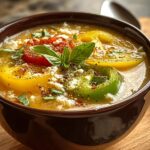 Unstuffed Banana Pepper Soup