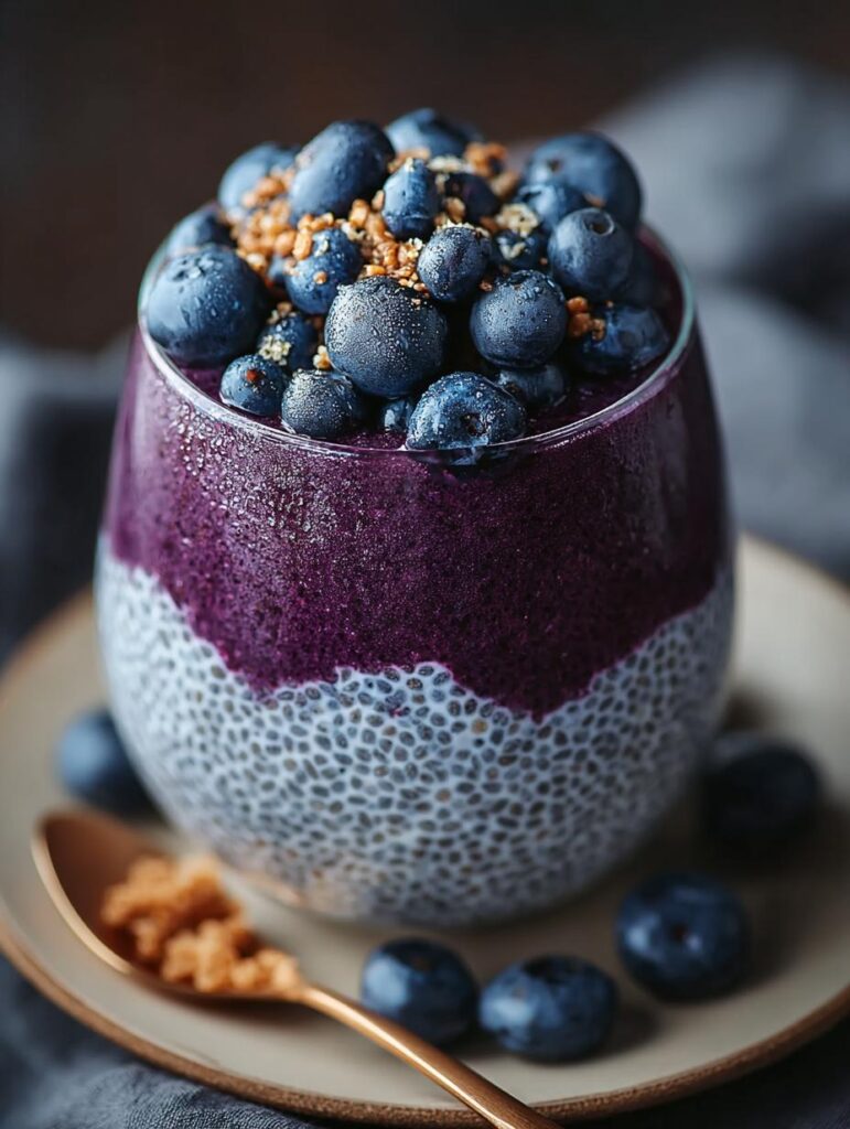 Vegan Blueberry Chia Seed