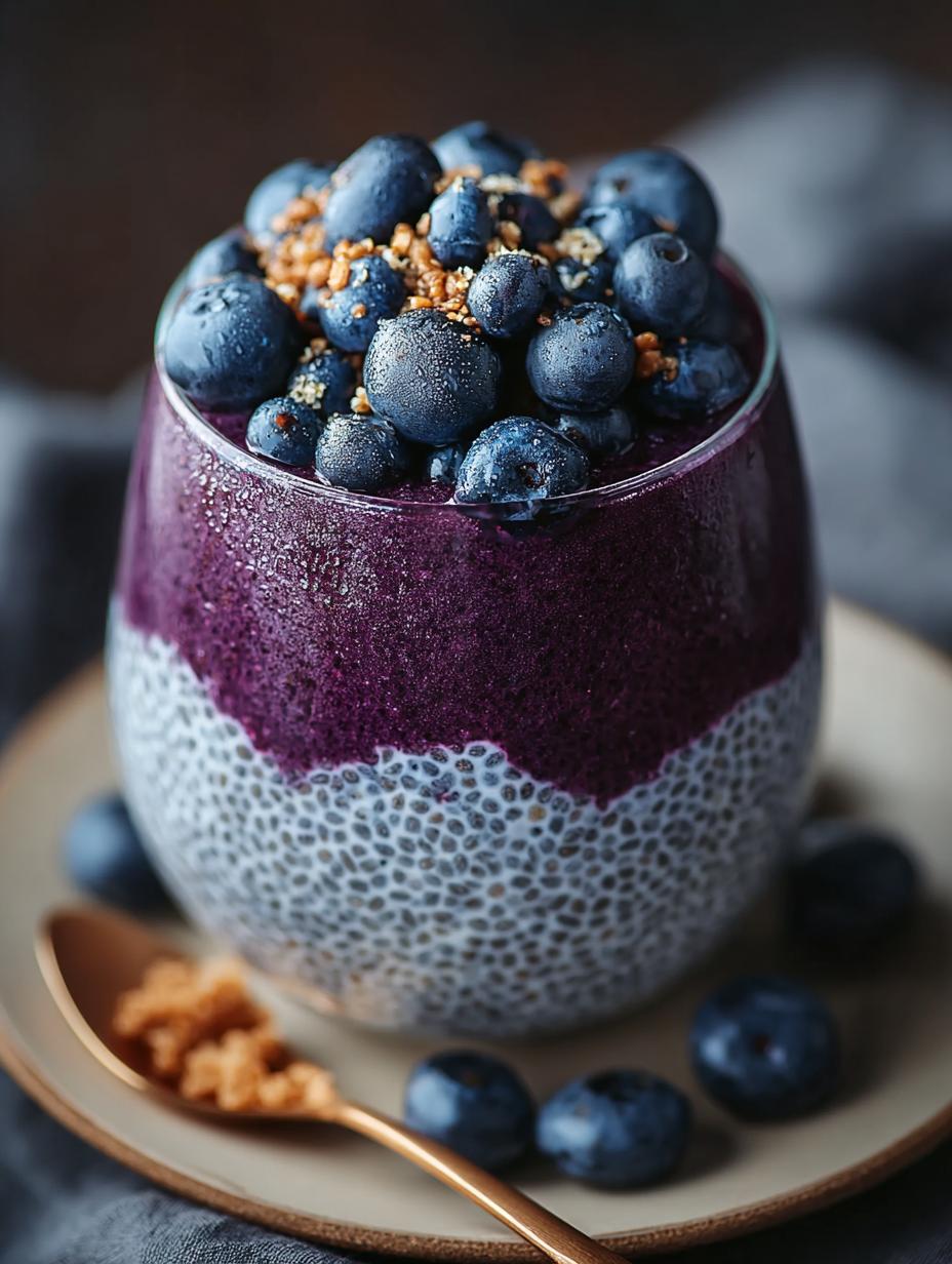 Vegan Blueberry Chia Seed