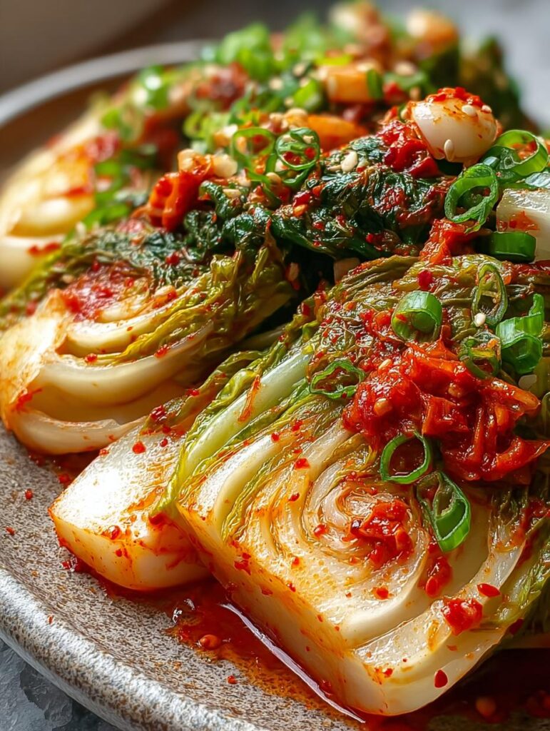 Vegan Kimchi Napa Cabbage