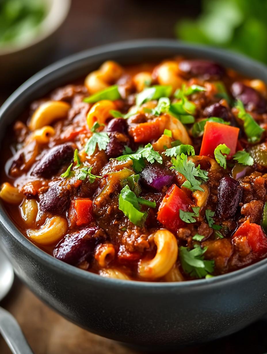 Vegetarian Chili Mac: 5 Reasons You'll Love It - Vegetarian Chili Mac - main visual representation