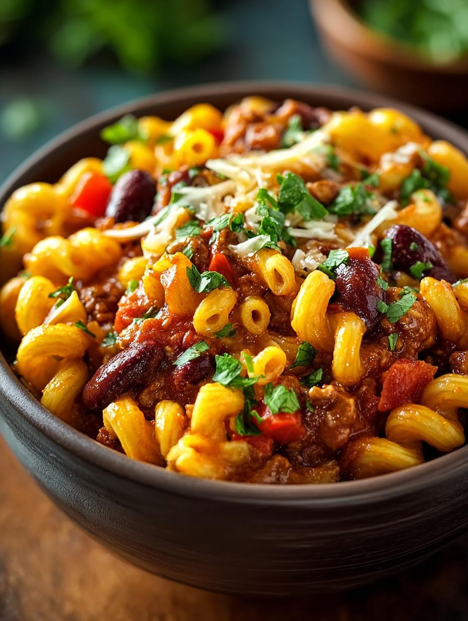 Vegetarian Chili Mac: 5 Reasons You'll Love It - Vegetarian Chili Mac - additional detail