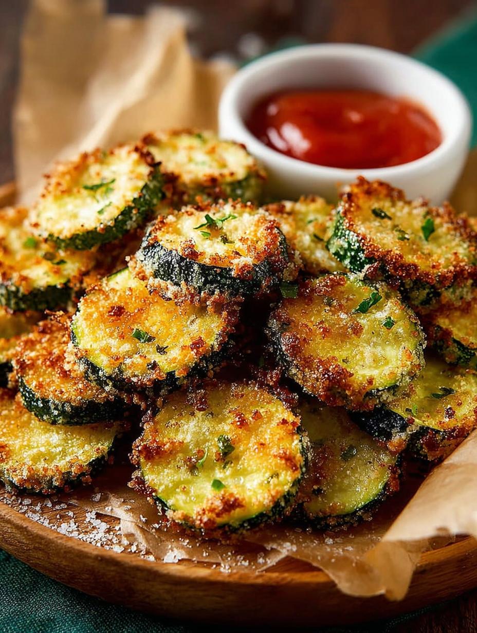 Air Fryer Zucchini Chips