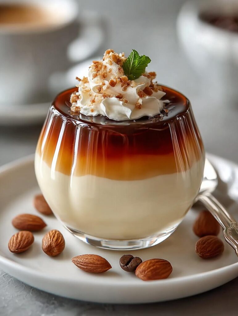 Almond Milk Coffee Jello