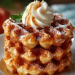 Apple Fritter Waffle Donuts