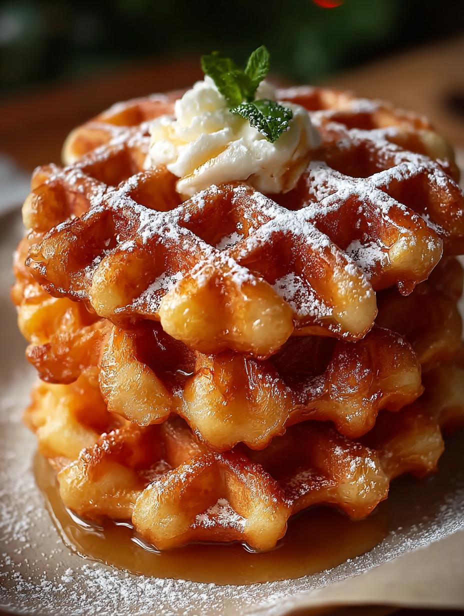 Apple Fritter Waffle Donuts: 7 Irresistible Flavors - Apple Fritter Waffle Donuts - additional detail