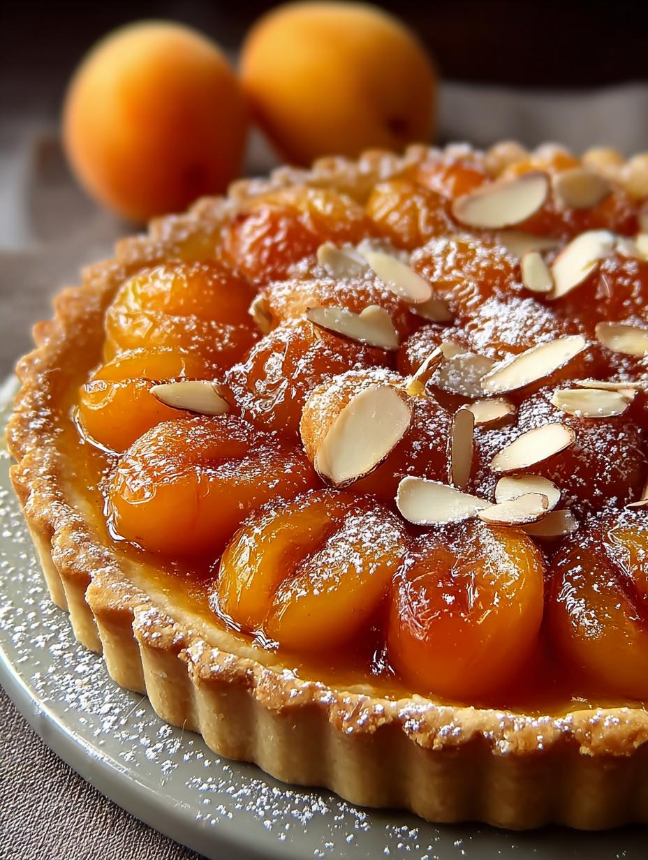 Apricot Almond Tart: 5 Steps to Pure Delight - Apricot Almond Tart - main visual representation