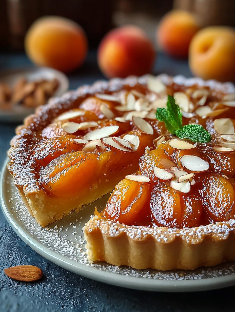 Apricot Almond Tart: 5 Steps to Pure Delight - Apricot Almond Tart - additional detail