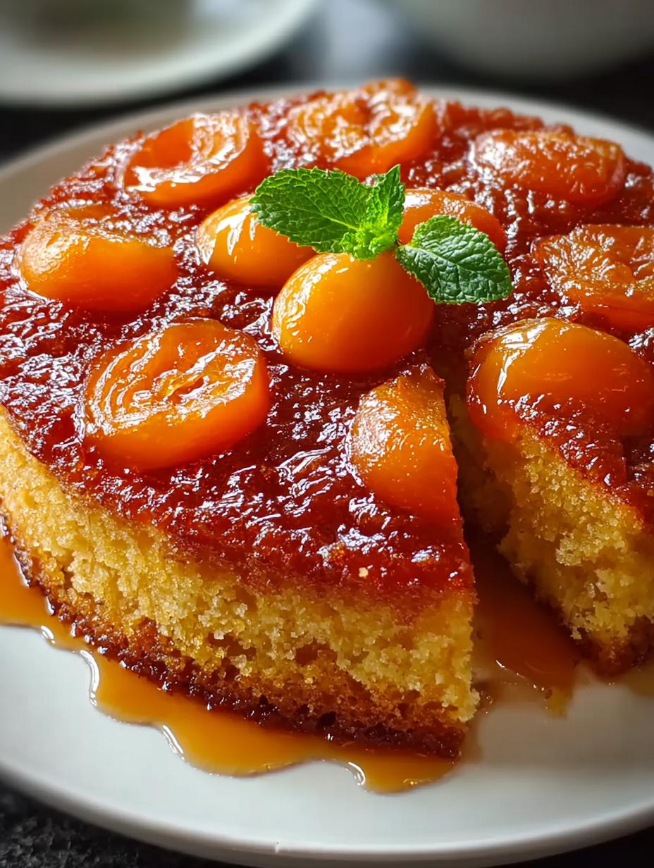 Apricot Upside Down Cake: 7 Reasons to Indulge - Apricot Upside Down Cake - additional detail