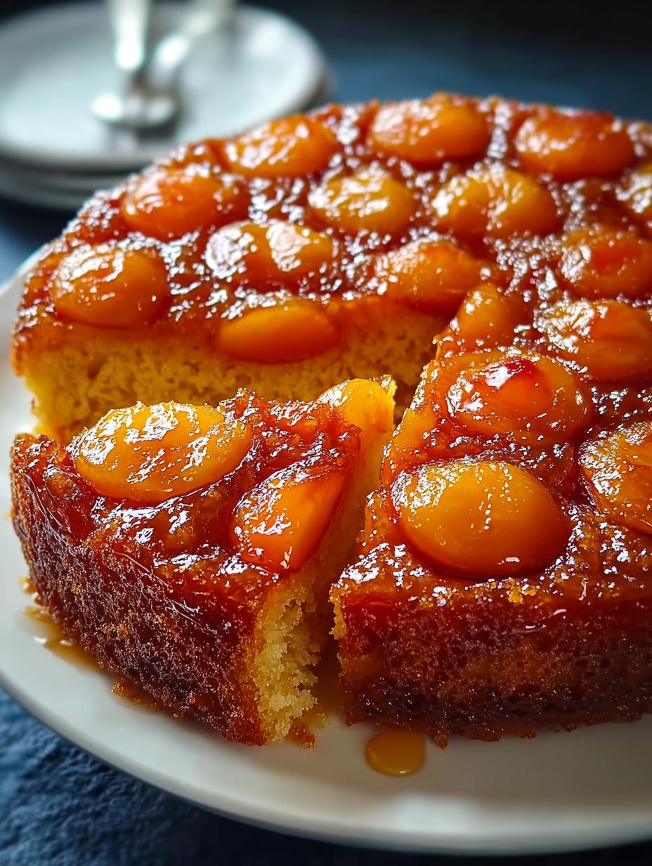 Apricot Upside Down Cake: 7 Reasons to Indulge - Apricot Upside Down Cake - additional detail