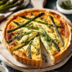 Asparagus Quiche Gruyere