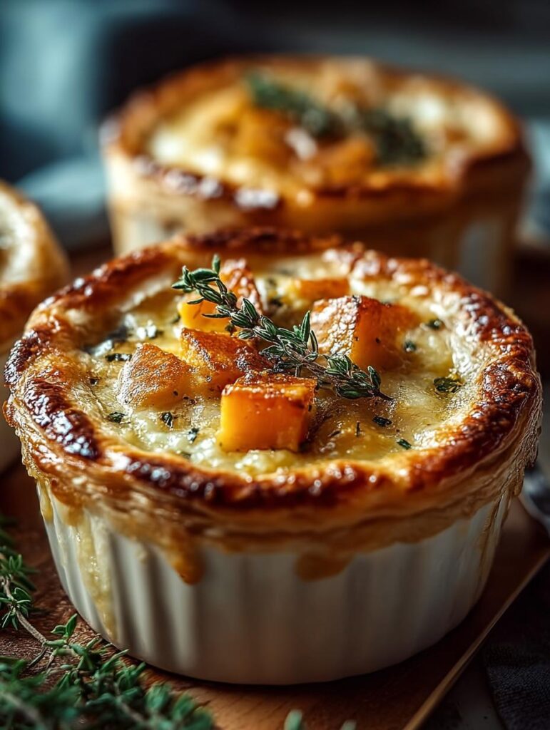 Autumn Vegetable Pot Pies
