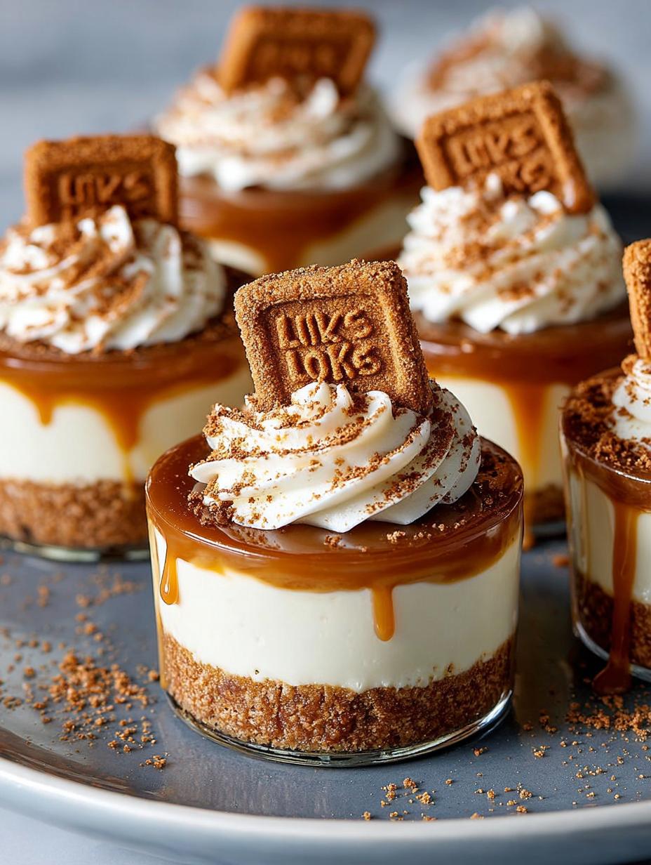 Bake Biscoff Cheesecake Cups