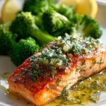 Baked Salmon with Broccoli