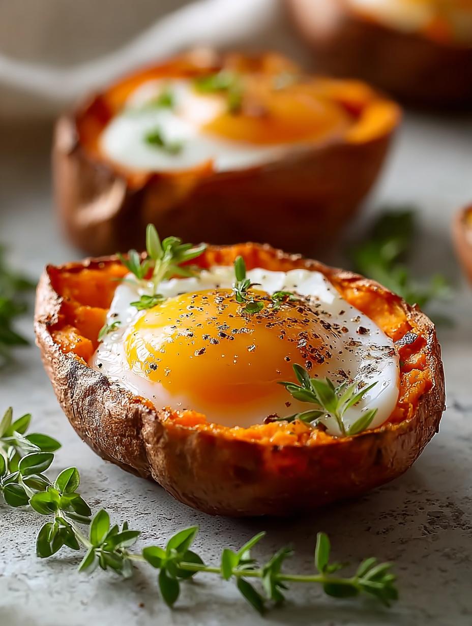 Baked Sweet Potato Egg Bliss: 5 Ways to Savor It - Baked Sweet Potato Egg - additional detail