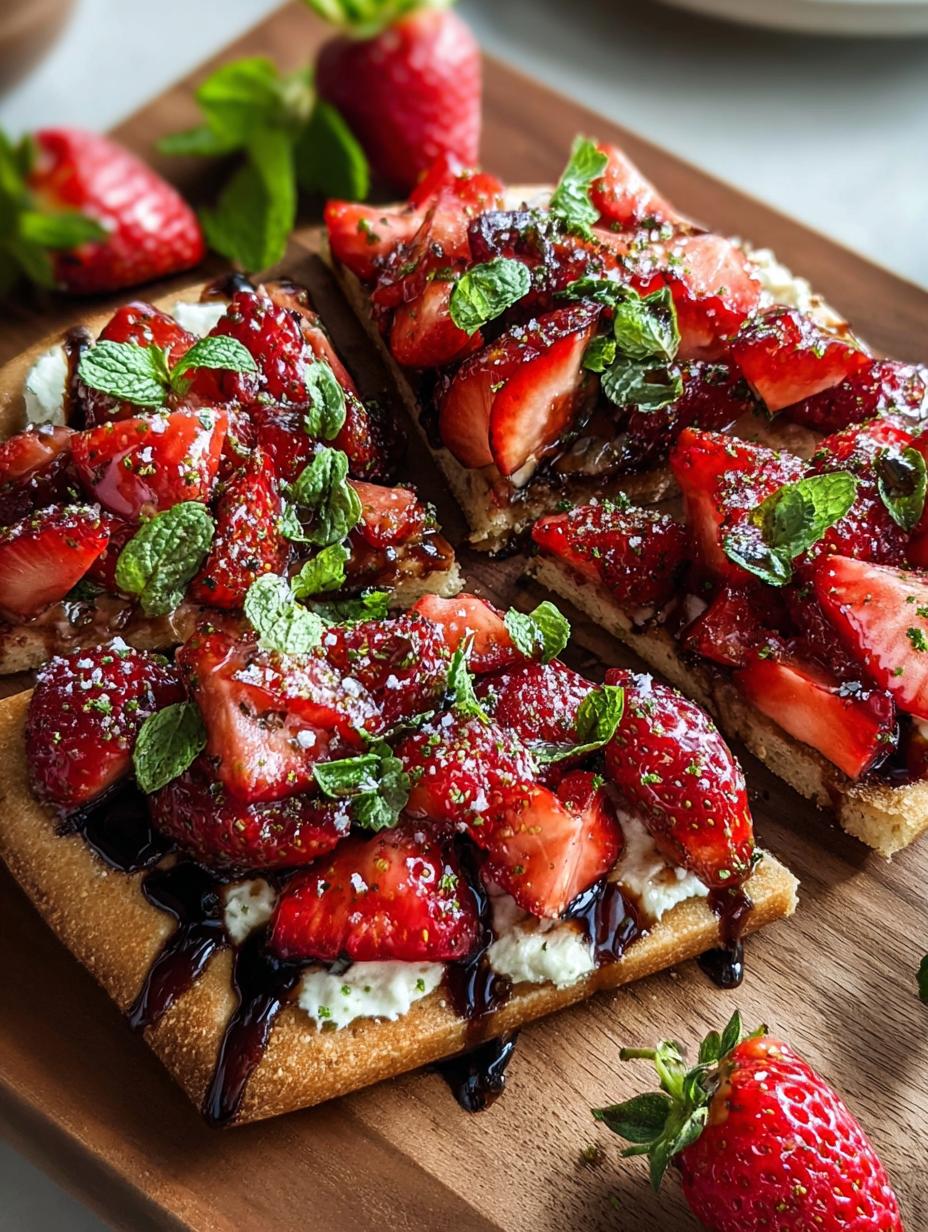 Balsamic Strawberry Flatbread: 5 Irresistible Recipes - Balsamic Strawberry Flatbread - additional detail