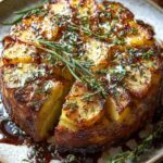 Balsamic Thyme Potato Torte