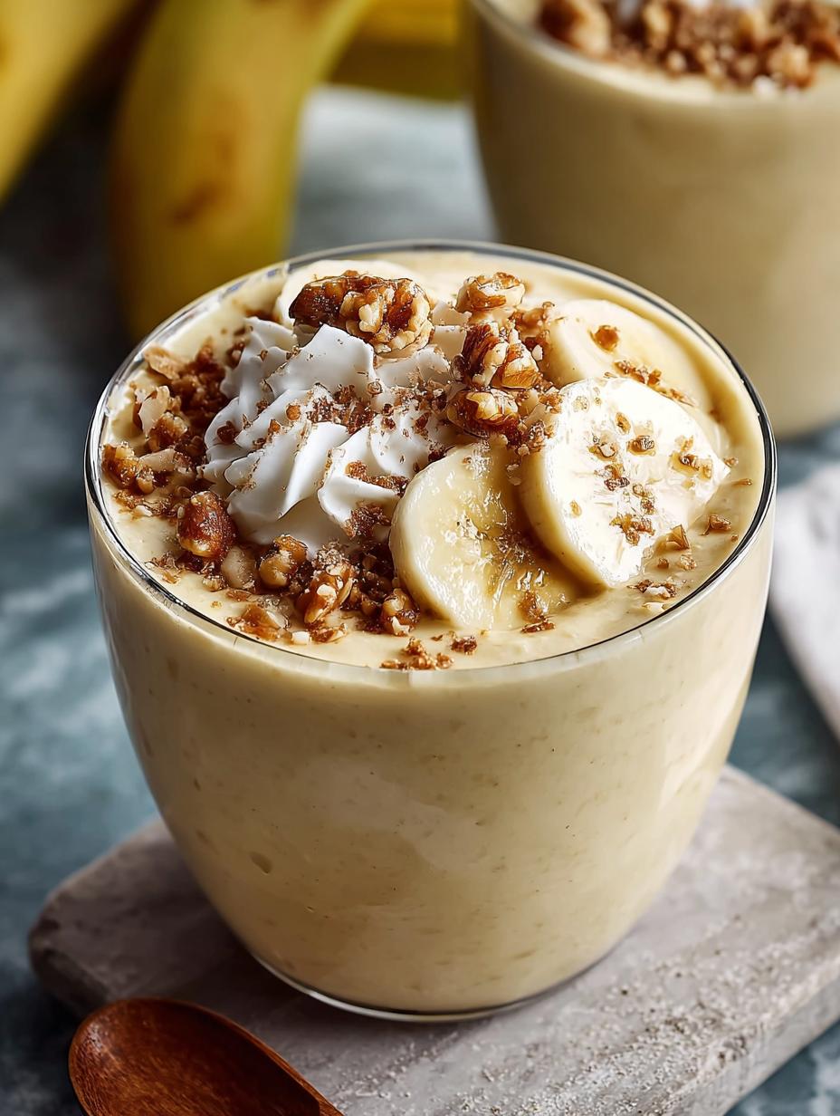 Banana Cream Pie Smoothie