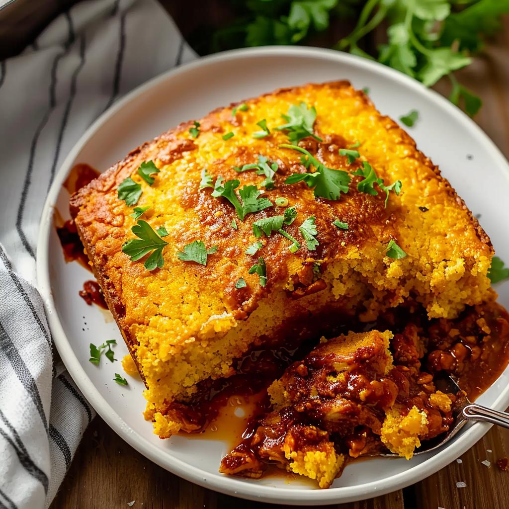 Bbq Chicken Cornbread Casserole: 5 Comforting Layers - Bbq Chicken Cornbread Casserole - main visual representation