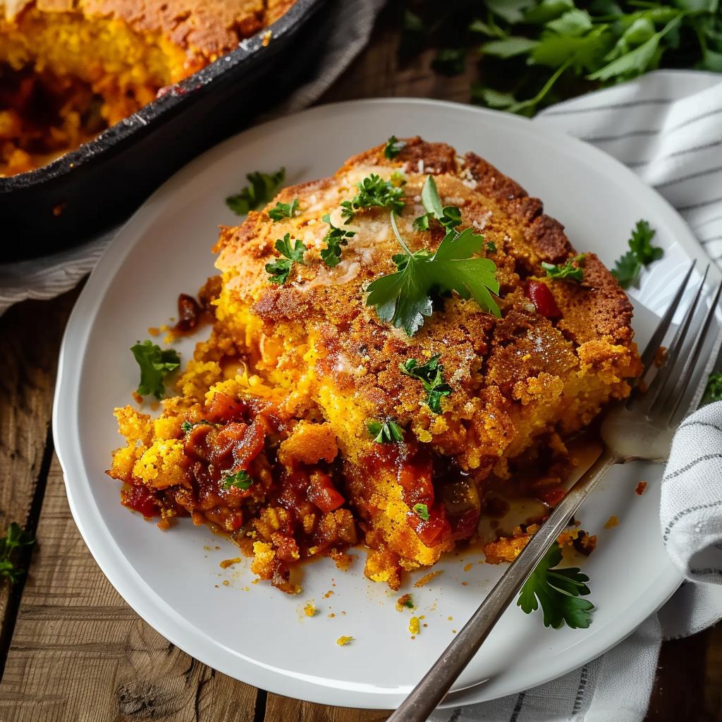 Bbq Chicken Cornbread Casserole: 5 Comforting Layers - Bbq Chicken Cornbread Casserole - additional detail