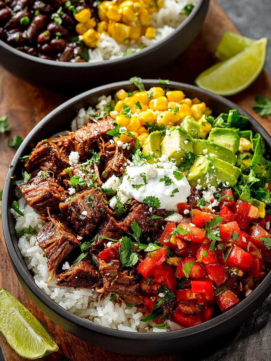 Beef Barbacoa Burrito Bowl: 7 Savory Secrets Revealed - Beef Barbacoa Burrito Bowl - additional detail