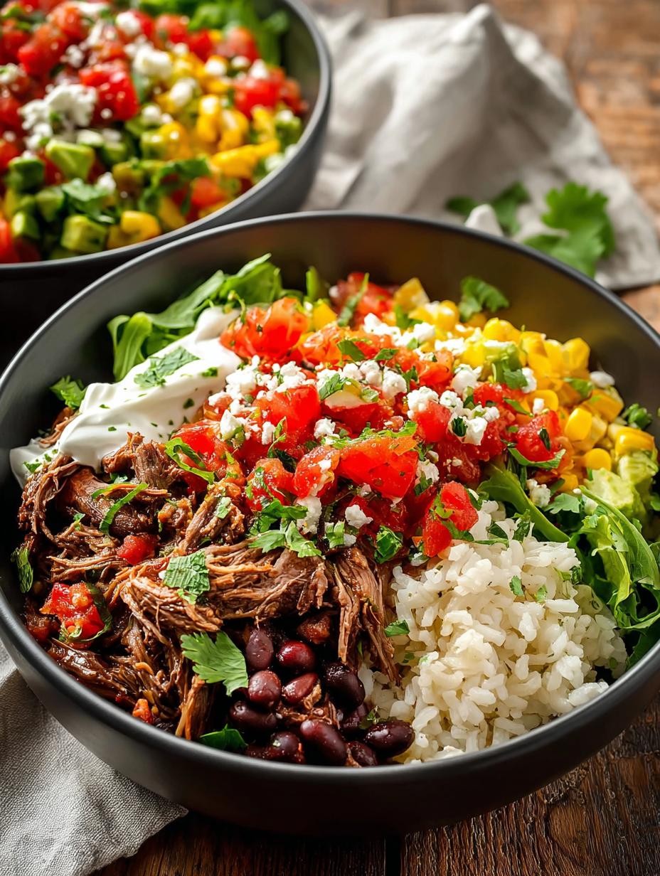 Beef Barbacoa Burrito Bowl