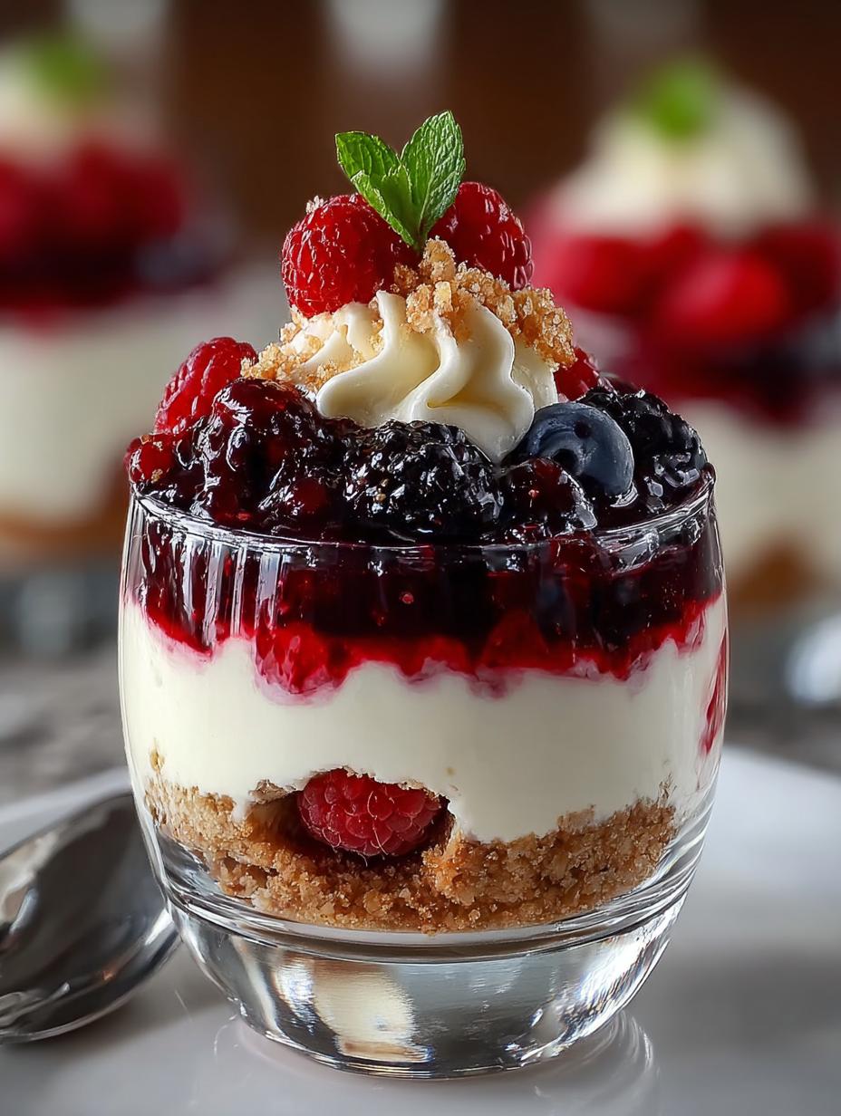 Berry Cheesecake Parfait