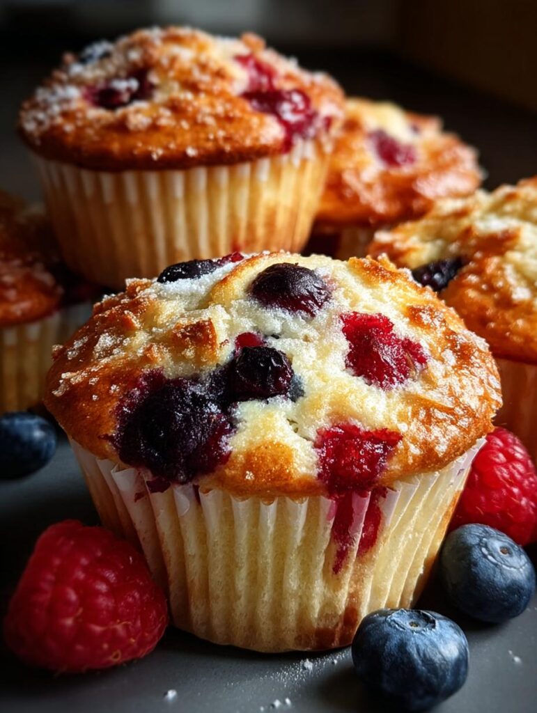 Berry Yogurt Muffins Ingredients
