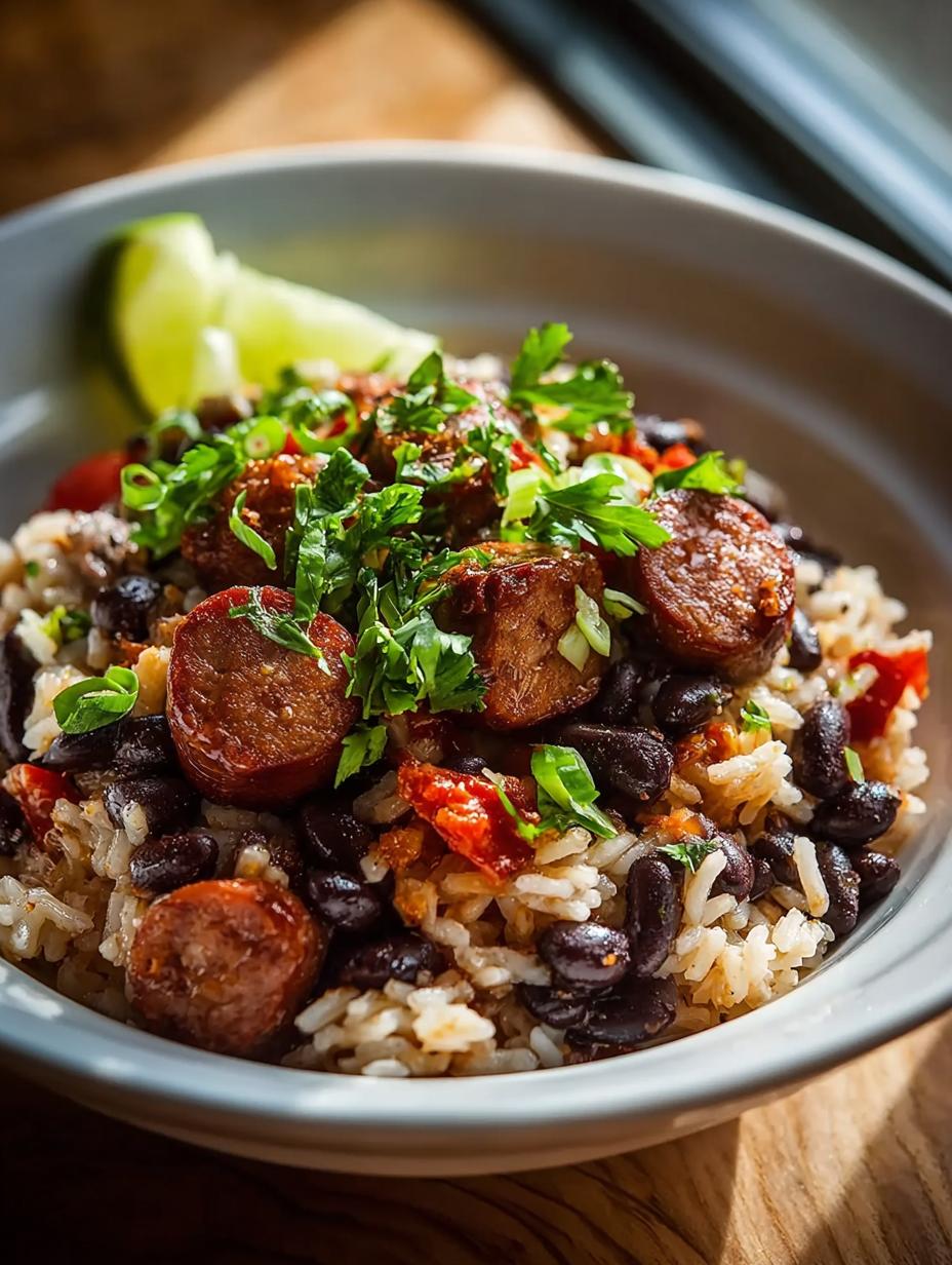 Black Beans Sausage Rice: 5 Comforting Recipes - Black Beans Sausage Rice - main visual representation